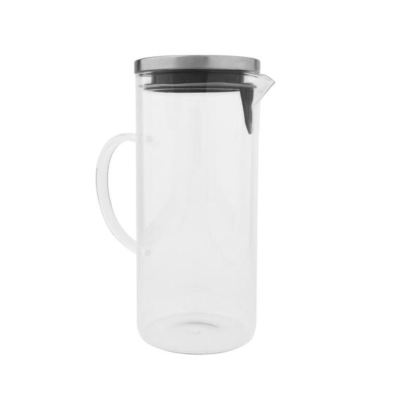 Imagem de Jarra Vidro Sodo-Calcico Com Tampa 1,3L 18X9X23 Bon Gourmet