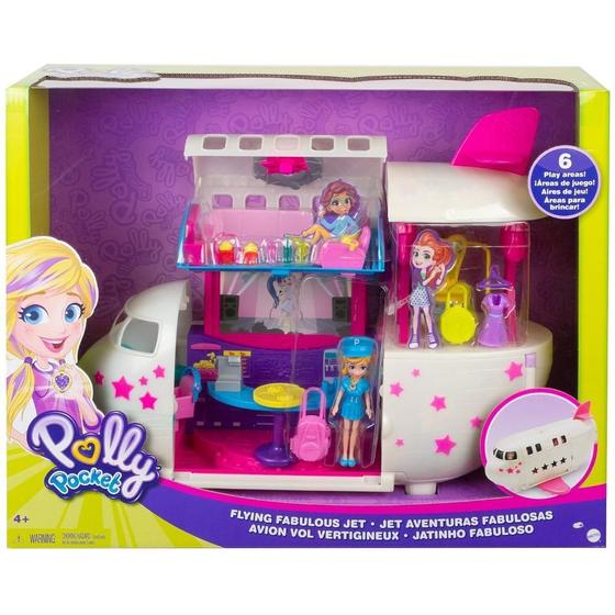 Imagem de Jatinho Fabuloso Polly Pocket Mattel