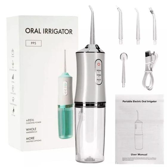 Imagem de Jato D Agua Limpeza Oral Dental Power Floss Otimo P Implante