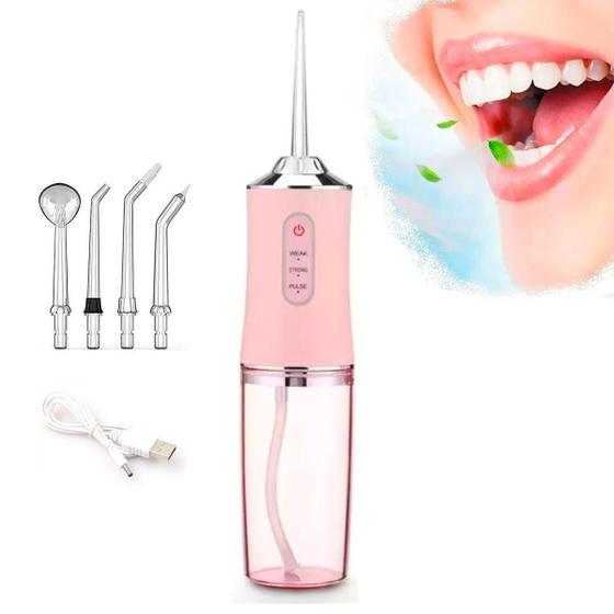 Imagem de Jato Higiene Oral Irrigador Dental Implante Aparelho Orto