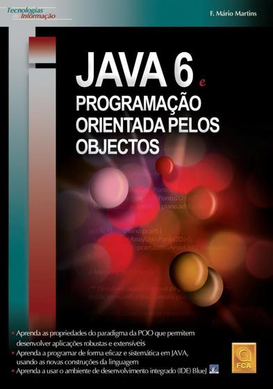 Imagem de Java6 e Programação Orientada Pelos Objectos - FCA