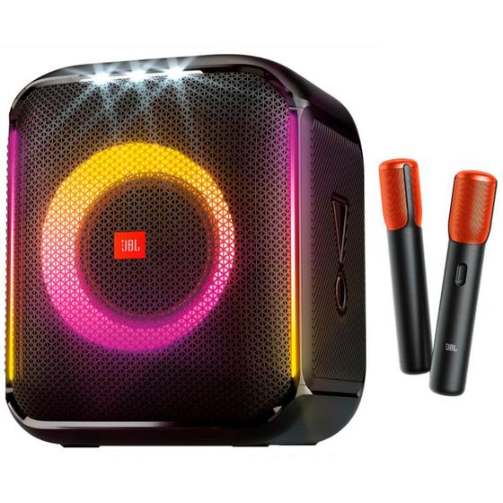 Jbl Partybox Encore Essential Com Microfones Sem Fio Caixa De Som