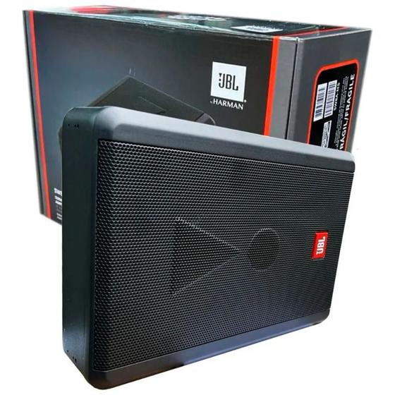 JBL SW8AMS Caixa Amplificada Ativa Slim 8" Pol. 200W Rms 2 Ohms