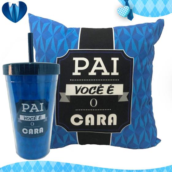 Imagem de JDK Lindo Conjunto De Copo E Almofada Para O Dia Dos Pais