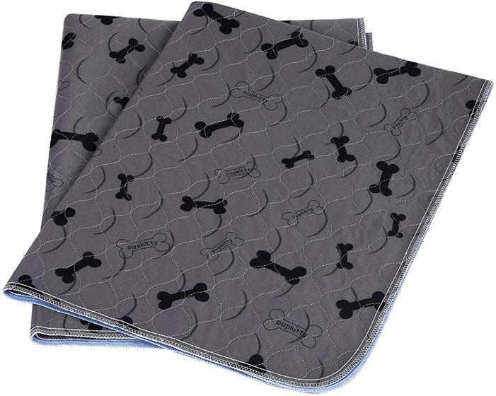 Imagem de JdPet Washable Dog Pee Pads +Free Grooming Gloves, Non Slip Dog Mats with Great Urine Absorption,Reusable Puppy Pee Pads for Whelping,Potty, Training,Playpen Crate