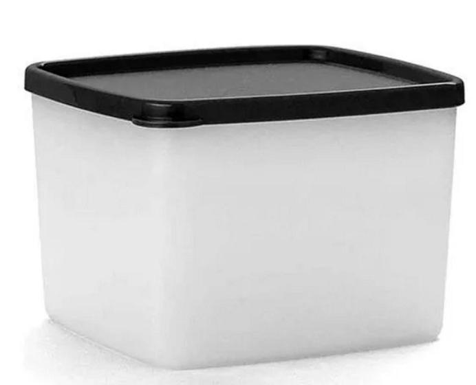 Imagem de Jeitoso 800ml Translúcido com tampa Preta Tupperware