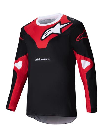 Imagem de Jersey Alpinestars Racer Veil preto/vermelho brilhante para homens 2X