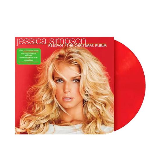 Imagem de Jessica Simpson - LP Rejoyce: The Christmas Limitado Vinil Vermelho