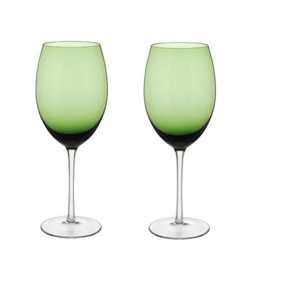 Imagem de JG 2PÇ TAÇAS AGUA HOME&CO OPUS VIDRO VERDE - 590ml