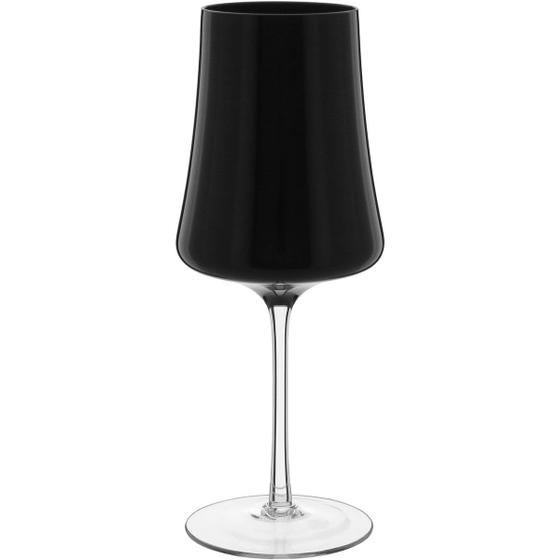 Imagem de JG 2PÇ TAÇAS VINHO ÁGUA HOME&CO LATOUR VIDRO 460ml 24x9x9cm PRETO