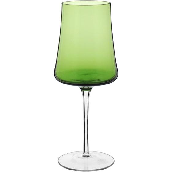 Imagem de JG 2PÇ TAÇAS VINHO ÁGUA HOME&CO LATOUR VIDRO 460ml 24x9x9cm VERDE