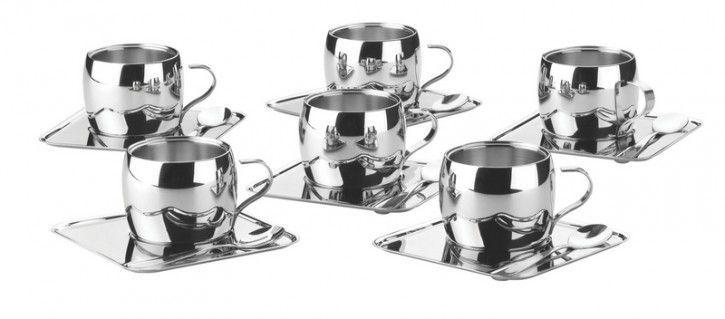 Imagem de Jg. Em Aço Inox P/ Cafezinho 18pcs Tramontina