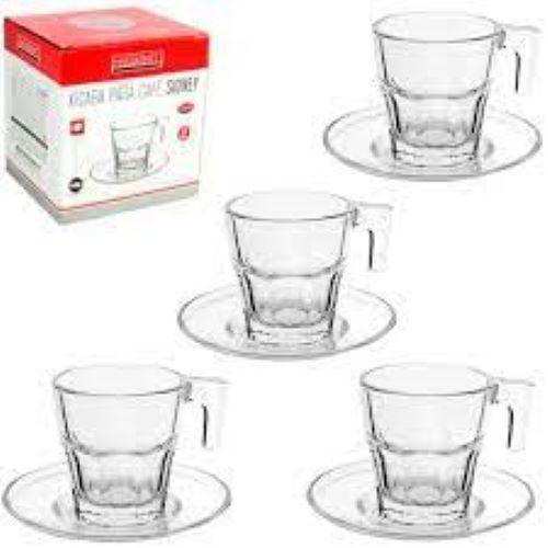 Imagem de Jg xicara 8pcs 70ml cafe sidney