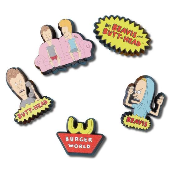 Imagem de Jibbitz beavis and butthead pack com 5  unico