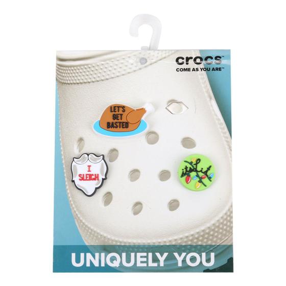 Imagem de Jibbitz Infantil Crocs New Holiday - 3 Packs