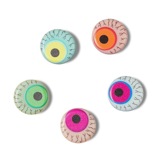 Imagem de Jibbitz olhos loucos pack com 5 peças unico