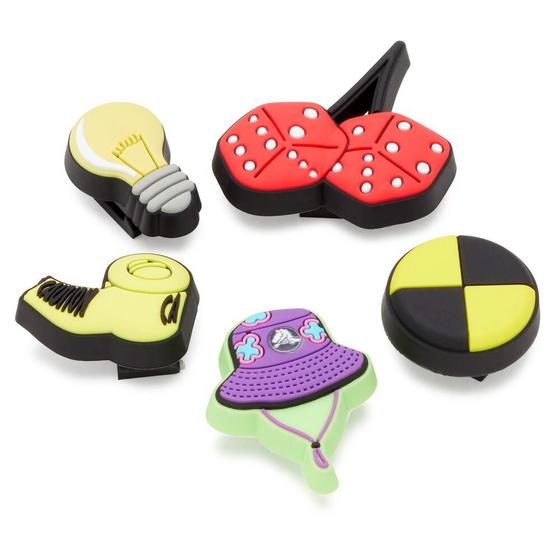 Imagem de Jibbitz para cadarço cordão de isolamento pack com 5 unidades unico