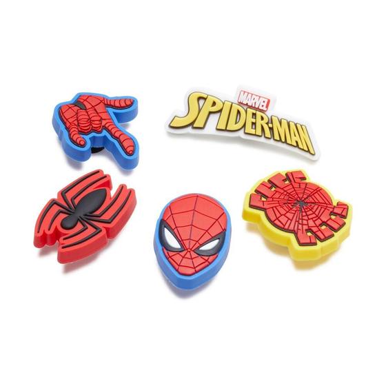 Imagem de Jibbitz spider man pack com 5 unidades unico