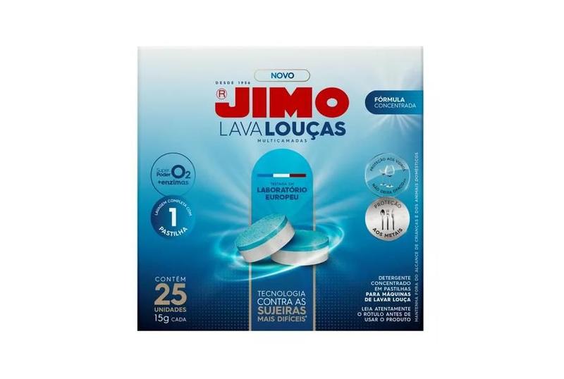 Imagem de Jimo Lava Louças Multicamadas Concentrado 25 unidades de 15g