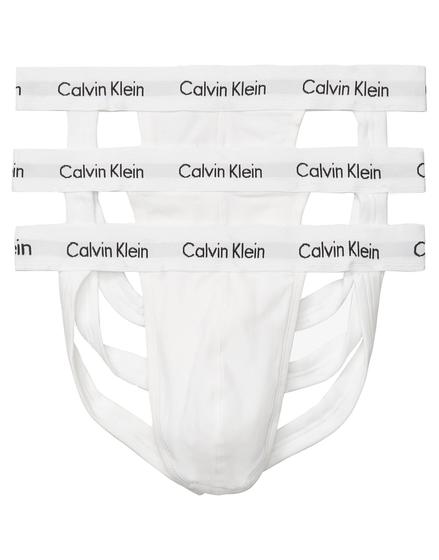Imagem de Jockstrap Calvin Klein de Algodão Elástico - Pacote com 3
