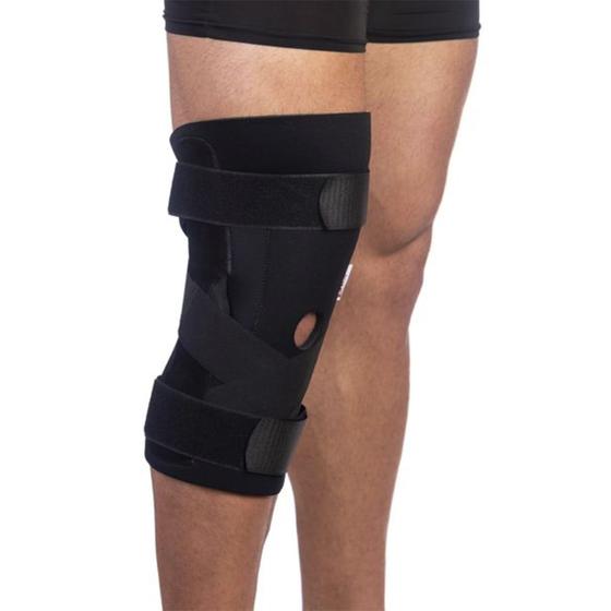 Imagem de Joelheira Articulada com Cintas Cruzadas Neoprene Glc