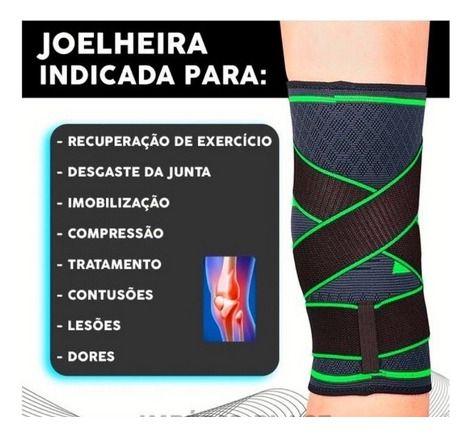 Imagem de Joelheira Articulada Protetora Para Recuperação De Lesôes (