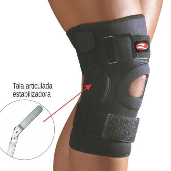 Imagem de Joelheira com Tala Neoprene Articulada 0750 Realtex