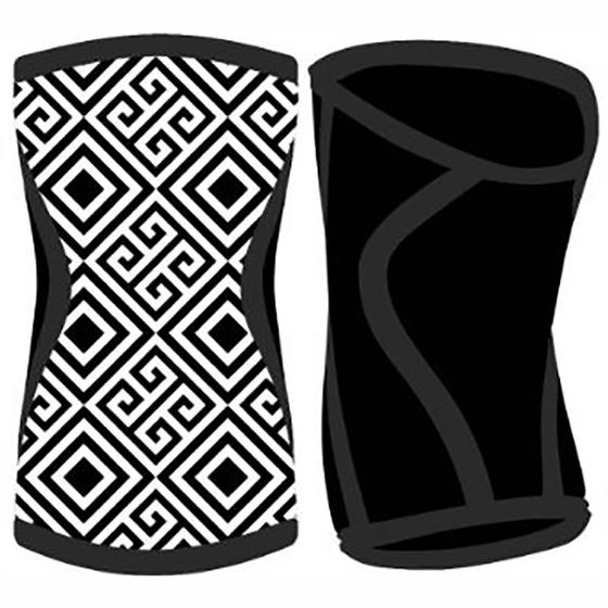 Imagem de Joelheira Neoprene 7mm Acction Brasil Mod. Polib Cross LPO Agachamento Academia Treinamento Gym