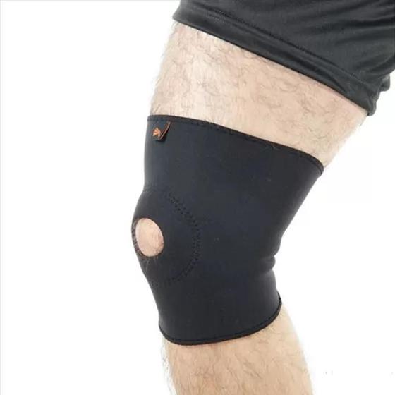 Imagem de Joelheira Neoprene Com Orifício E Reforço Patelar Progne