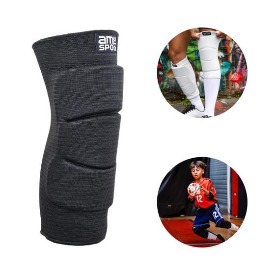 Joelheira Para Goleiro Infantil Amsports Proteção E Conforto Menor preço em Joelheira Para Goleiro Infantil Amsports Proteção E Conforto