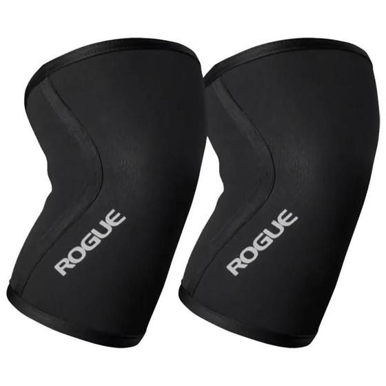 Imagem de Joelheira Rogue Fitness TEC0021-BLK-S Suporte de Joelho 5MM Par