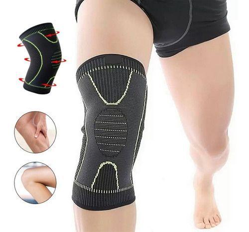 Imagem de Joelheira tensor joelhos proteção compressor muscular  1 par