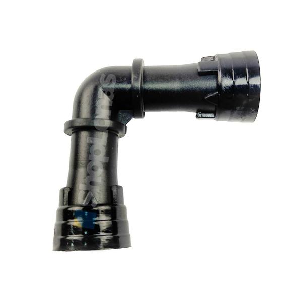 Imagem de Joelho 16mm com Anel Trava para Mangueira Irrigação 25 un