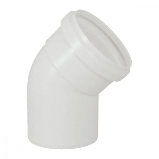 Imagem de Joelho Esgoto Krona 45ºx 75Mm ./ Kit Com 10 Peças