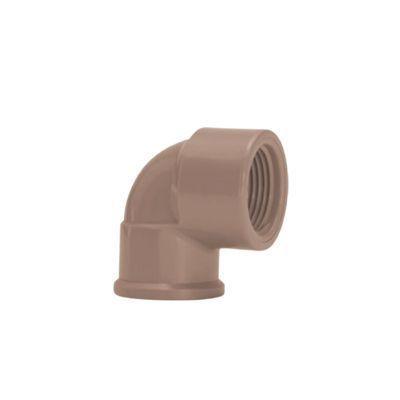 Imagem de JOELHO LISO ROSCA 90º X 25MM X 1/2