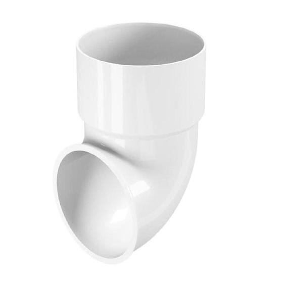 Imagem de Joelho Terminal Classic para Calha de Chuva Branco - Odem