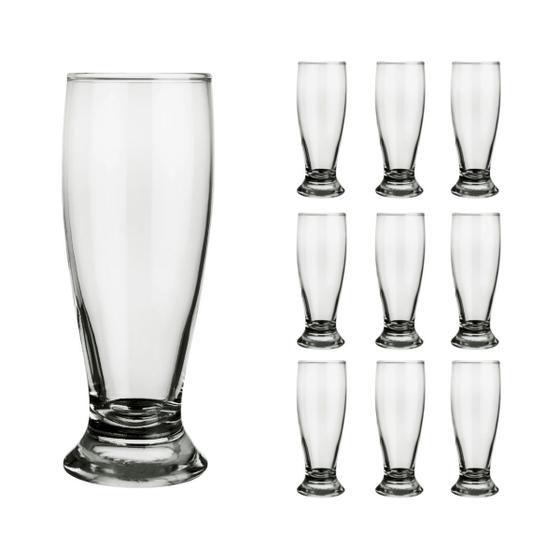 Jogo 10 copos 200ml Vidro Tradicional Nadir Bar Chopinho Menor preço em Jogo 10 copos 200ml Vidro Tradicional Nadir Bar Chopinho