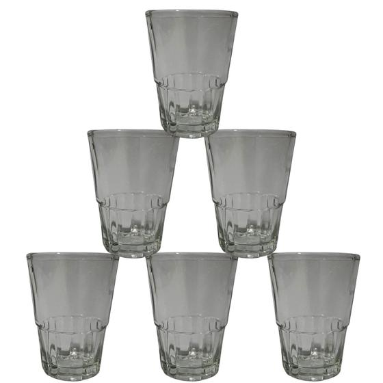 Imagem de Jogo 12 Copo Cachaça De Vidro Bar Festa Copinho Dose Tequila - 50 ml