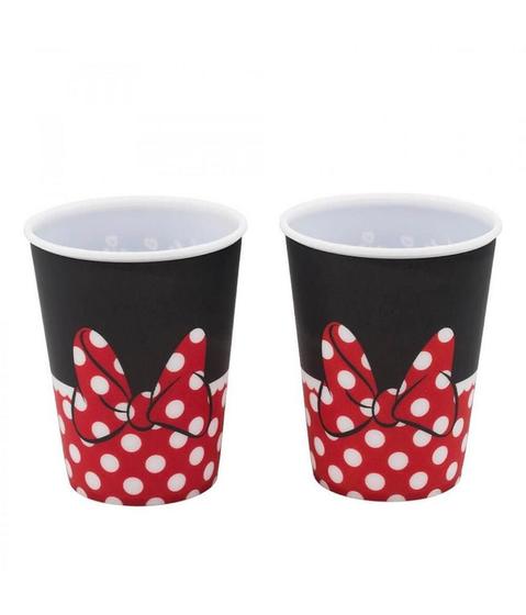 Imagem de Jogo 2 Copos Plástico Minnie 400ml Disney