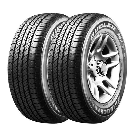 Imagem de Jogo 2 pneus bridgestone aro 16 dueler h/t 684 ii 215/65r16 98t