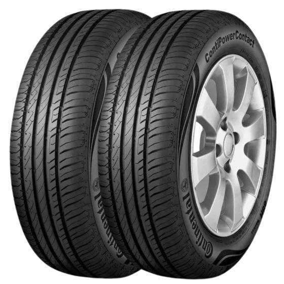 Imagem de Jogo 2 pneus continental aro 16 contipowercontact 205/60r16 92h