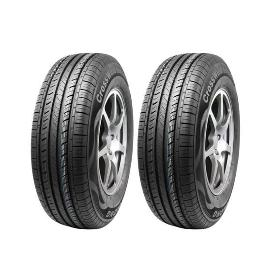 Imagem de Jogo 2 pneus linglong aro 13 crosswind ecotouring 175/75r13 84t