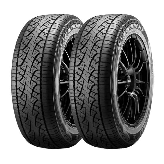 Imagem de Jogo 2 Pneus Pirelli Aro 15 Scorpion HT 205/70R15 96T