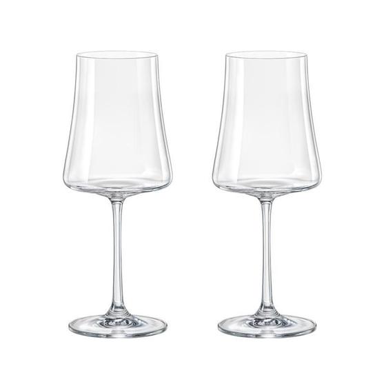 Imagem de Jogo 2 Taças Cristal Vinho Branco 360 Ml Linha Xtra Bohemia