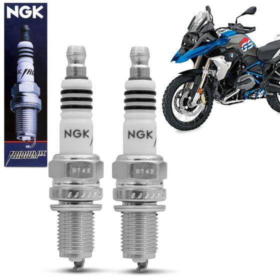 Kit 2 Candele BMW R GS K25 08 1200 Cc 2004/2009 - NGK DCPR8EKC - Foto 3