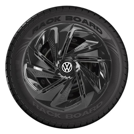 Imagem de Jogo 4 Calotas Esportivas Aro 14 Nitro Black Volkswagen