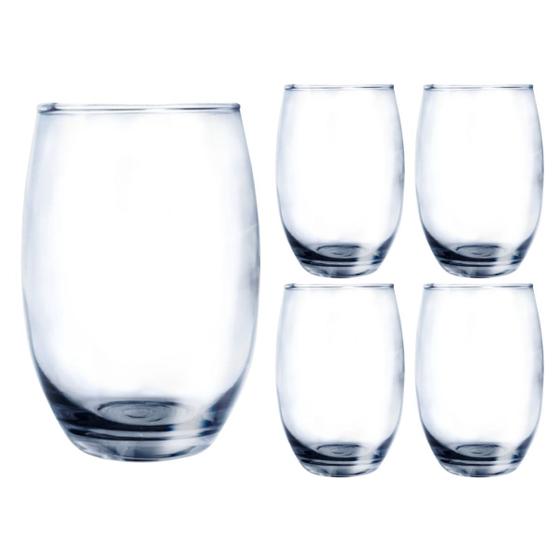 Imagem de Jogo 4 Copos Grandes California Redondo 450ml Transparente