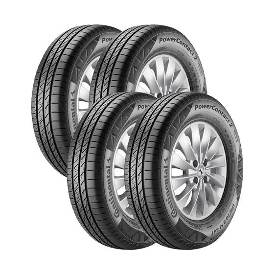 Imagem de Jogo 4 Pneus Continental Aro 15 PowerContact 2 195/65R15 91H