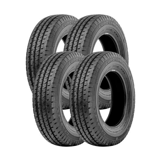 Imagem de Jogo 4 Pneus General Tire by Continental Aro 14 Eurovan 2 185R14C 102/100Q 8 Lonas