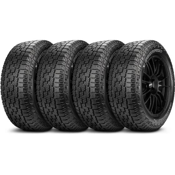 Imagem de Jogo 4 pneus pirelli aro 17 scorpion all terrain plus 225/65r17 106h xl - letras brancas